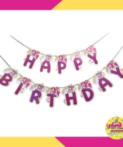 banner ulang tahun karakter Girl