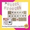 (1Set) Banner Happy Wedding