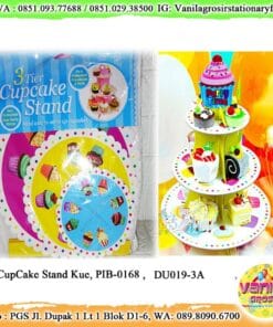 (1Set) CUPCAKE STAND MOTIF KUE
