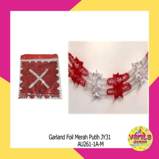 (1Set) Garland Tarik Merah Putih