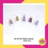 (1Set Isi 10Pcs) Lilin Ulir Kecil Metalik 1 Warna