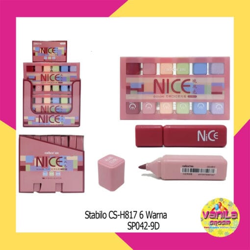 (1Set Isi 6 Warna) Stabilo Warna