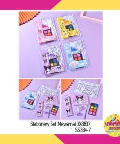 (1Set) Stationery Set Mewarnai Melody