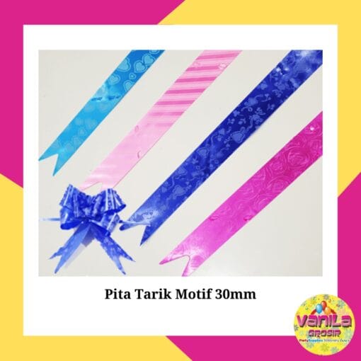 (200 Pcs) Pita Tarik Motif Uk 30MM