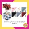 (20Lembar) Kertas Kado Buket Bunga Motif Marbel