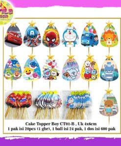 20Pcs Cake Topper Karakter