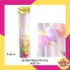 (20Pcs) Stik + Cup Balon Macaron Mix