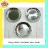 (250Pcs) Piring bulat ultah Silver