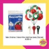 (25Pcs) Balon Christmas Pohon Rusa Santa