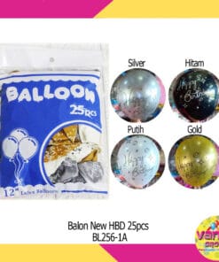 (25Pcs) Balon HBD (2