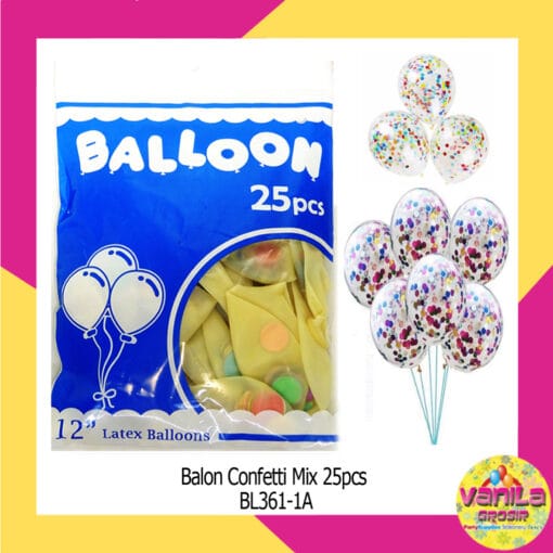 balon transparan