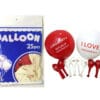 (25Pcs) Balon Latex Dirgahayu RI 2