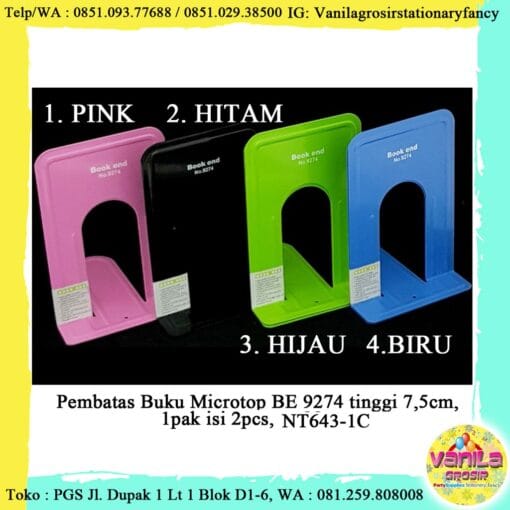 2PCS PEMBATAS BUKU