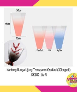 (30Lembar) Kantong Plastik Bunga
