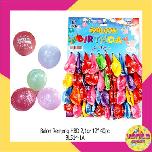 balon latex hbd
