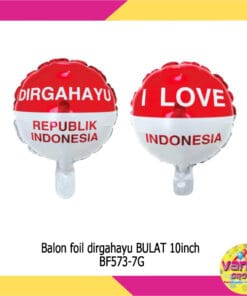 (50Pcs) Balon Foil Dirgahayu
