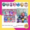 (50Pcs) Balon Jumbo Chrome 18inch