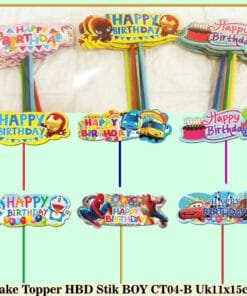 CAKE TOPPER STIK CTO4 KARAKTER