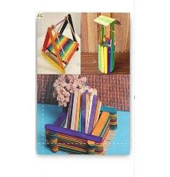 STIK KAYU WARNA WARNI