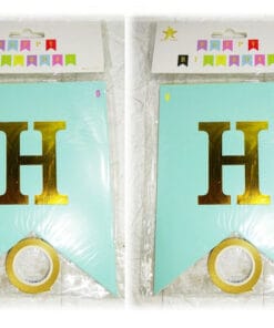 BANNER HAPPY BIRTHDAY MACARON