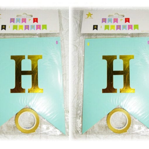 BANNER HAPPY BIRTHDAY MACARON