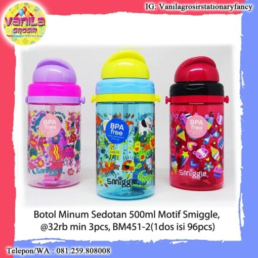 BOTOL MINUM SEDOTAN SMIGGLE