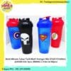 BOTOL MINUM TUTUP TARIK MOTIF AVENGER SPIDERMAN BATMAN 600ml