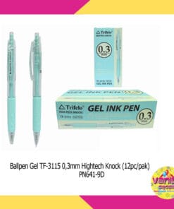 Ballpen Gel Tf Hightech Knock