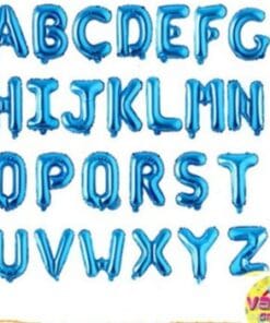 Balon Foil Huruf Biru