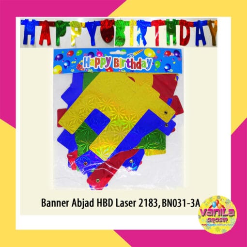 Banner Abjad HBD Laser