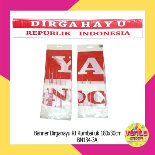 Banner Dirgahayu RI Rumbai