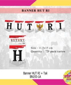 Banner HUT RI + Tali