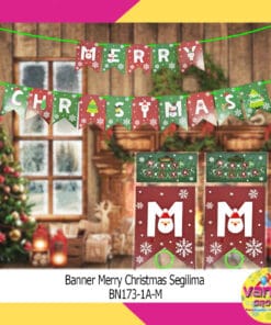 Banner Merry Christmas Segilima