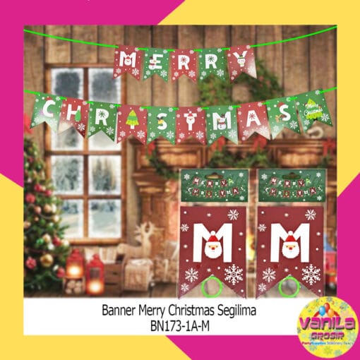 Banner Merry Christmas Segilima