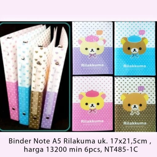Binder Note A5 Rilakuma
