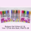 Bolpen Gel Gliter 6118