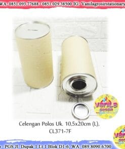 celengan kaleng tanpa stiker