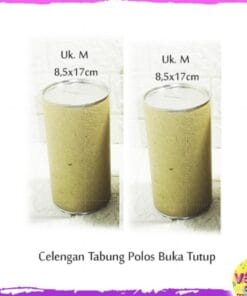 celengan kaleng tanpa stiker