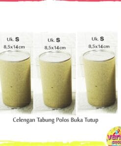 celengan kaleng tanpa stiker