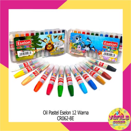 Crayon pastel 12 warna