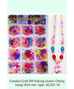 Creative Craft DIY Necklace Transparant Pieces Chery Accesories
