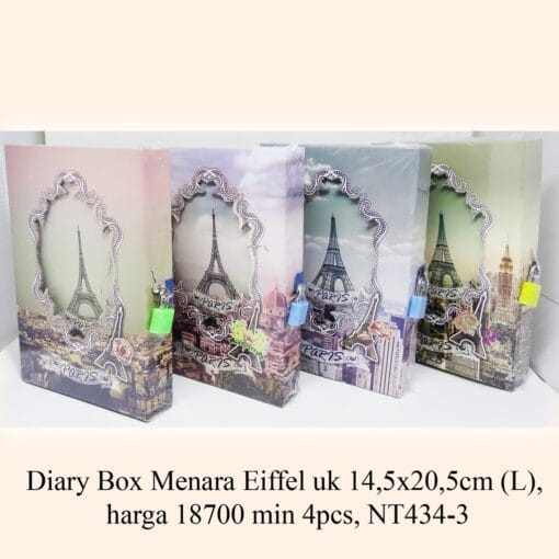 Diary Box Menara Eiffel uk 14