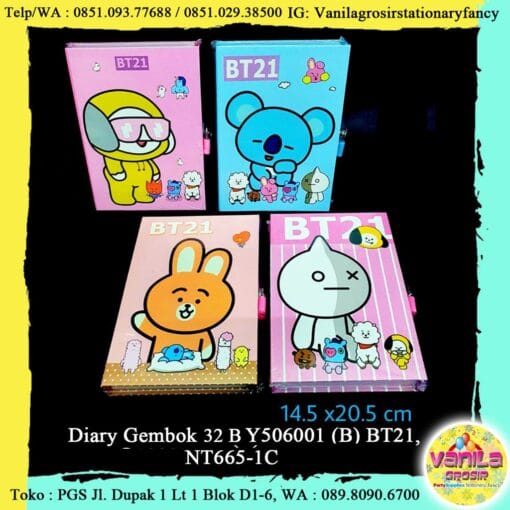 Diary Gembok 32B