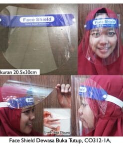 FACE SHIELD BUKA TUTUP