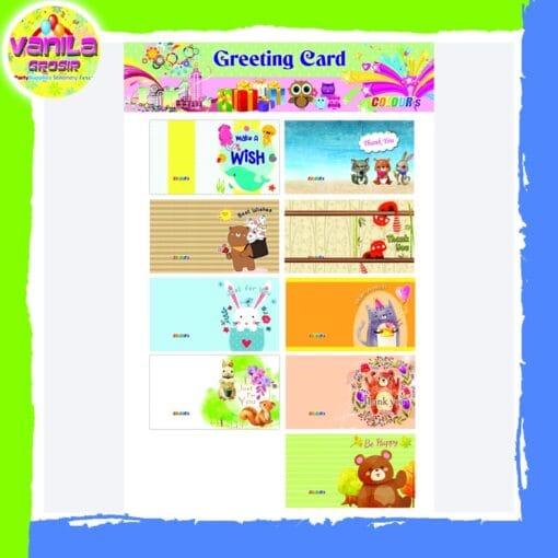 Greeting Card Motif Animal