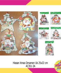Hiasan Christmas ornamen uk 25x22cm