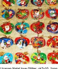 (ISI 160PCS) KARTU UCAPAN NATAL