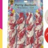 (Isi100Pcs) Balon Renteng Dirgahayu RI 2