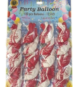 (Isi100Pcs) Balon Renteng Dirgahayu RI 2