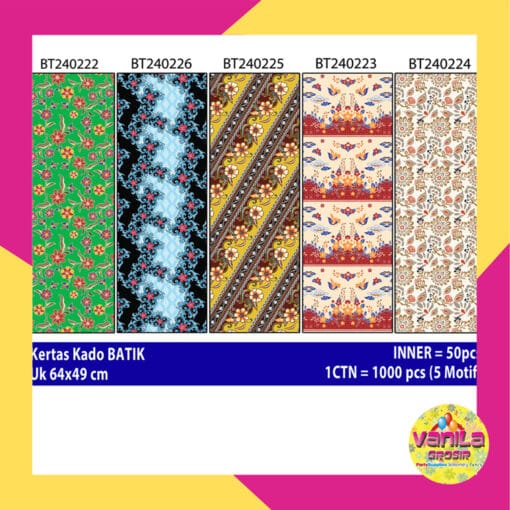 kertas kado batik classic